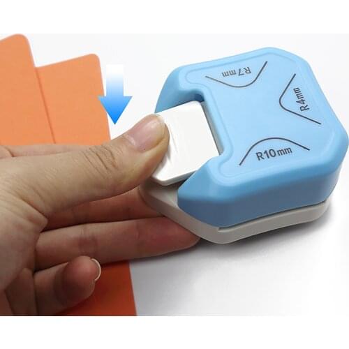Corner Cutter 3 in 1 Mini Durable Corner Trimmer Rounder Punch 4/7/10mm DIY Paper Cutter Card Scrapbooking Punch