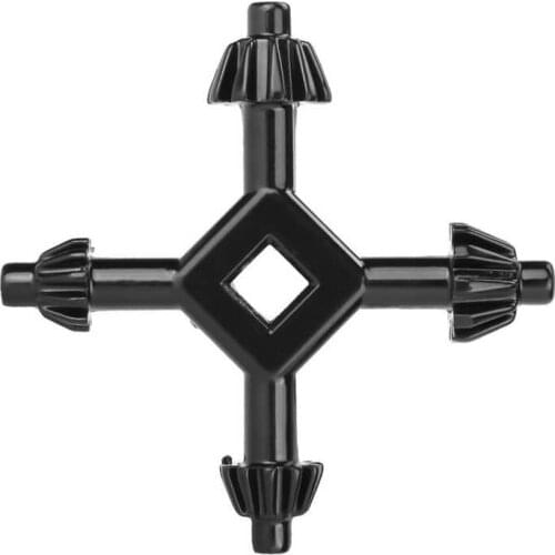 4 in 1 Drills Chuck Key Multi-function Universal Chuck Key Drill Drilling Holder Ring Combination Grip Star Wrench