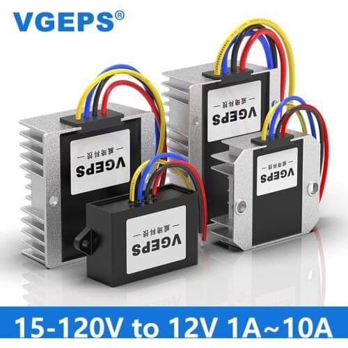 DC-DC fully isolated 24V36V48V60V72V80V100V to 12V DC step-down power converter