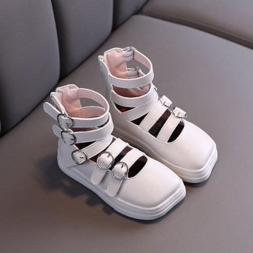 Children Girl Fashion Princess Hollow Out Leather Shoes 2020 New Autumn Shoes For Girls Kid Student Shoes 3 4 5 6 7 8 9 10 11 12