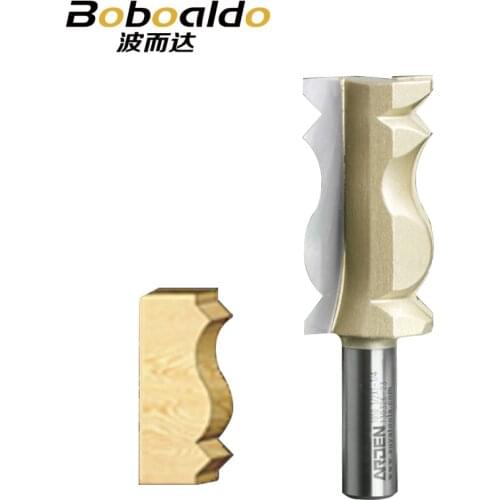 1pcs Woodworking tool Crown Molding Bits Fish Style Arden Router Bit - 1/2*1-1/4 - 31.75 mm " Shank - Arden A1010098