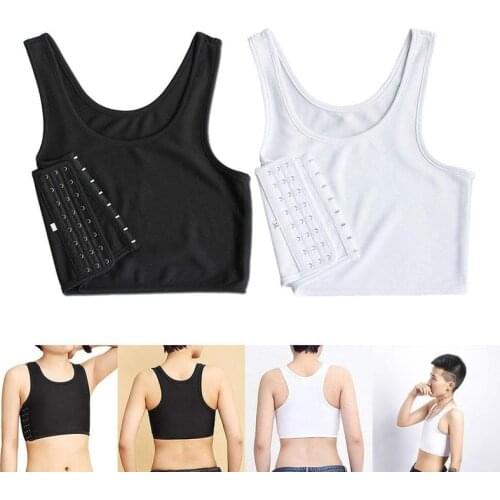 Three Rows Of Hooked Tomboy Short Tank Top Breathable And Sweatproof Section Corset Health Shaping Beam Vest Plus Size