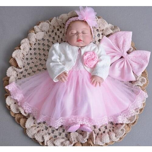 Fashion Unique 23' 57 cm Bebe Reborn Baby Girl Full Silicone Body Reborn Dolls Kids Play house Baby Toys Girl Birthday Gifts