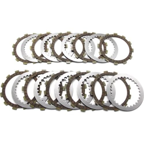 Motorcycle Clutch Friction Disc Plate Kit For Suzuki motor GV1200GL F/F2 Madura 1985-1986 21441-37400 21442-37401 21451-05A00