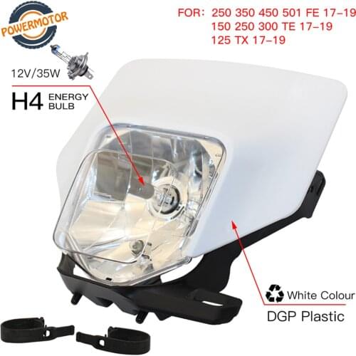 Motorcycle Headlight Headlamp Head Lamp Light For Husqvarna te 300 2018 te250 fe te tx fe350 250 350 450 501300 2017 2019