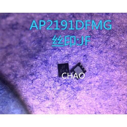 New 10pcs/lot AP2191DFMG-7 AP2191DFMG DFN2018-6 JF QFN6