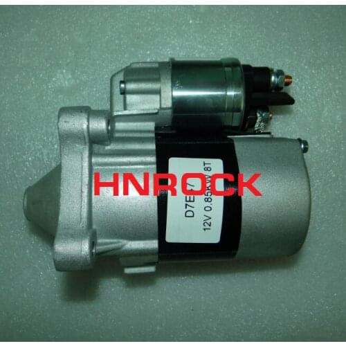 NEW 12V STARTER MOTOR D7E27 D7E47 D7E48 7711497421 8200182178 8200266777 8200266777A 8200266777B 8200266777C FOR RENAVLT