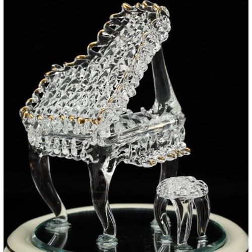 Sound Valentines Day Gifts for Girlfriend 7 Colors Shiny Brushed Piano Crafts Sky City