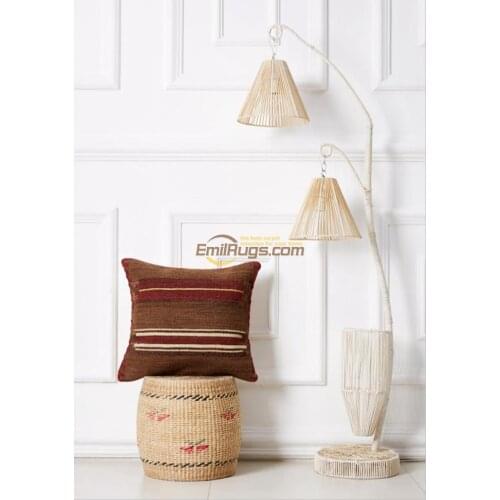 Luxury pillow case Kilim Cover Home Decor Handmade Modern Art Hand Woven Wool Varies Couch Throw Interior Decoration