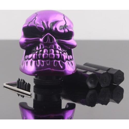 Skull Head Style Car Manual Stick Gear Shift Knob For Universal