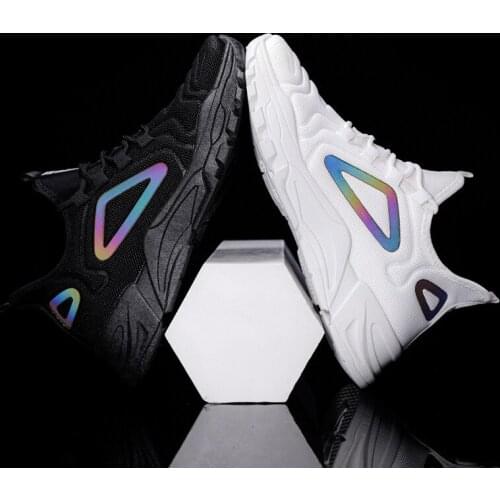 Mesh Sneakers Female Students 2021 Spring Summer New Womens Shoes Korean Fashion Running White Shoe Breathable Mesh Shoes cozok