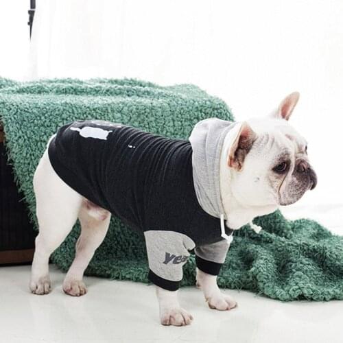 Spring Pet Dog Clothes French Bulldog Dog Hoodie Pet Dogs Coats Jackets Cotton Clothing For Small Medium Dogs Costume Ropa Perro
