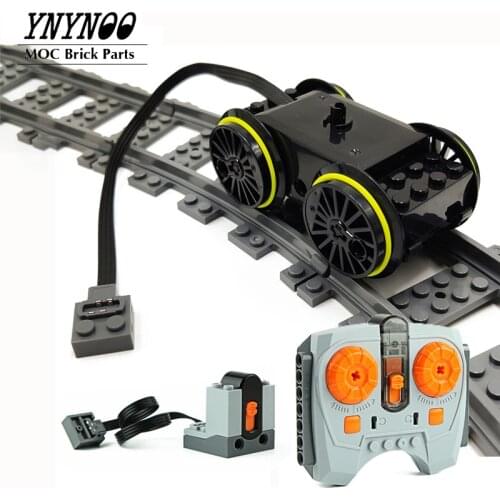 Compatible for City Train motor High-Tech Parts Multi Power functions Tool servo Blocks 10254 Train engine 88002 Motor PF sets