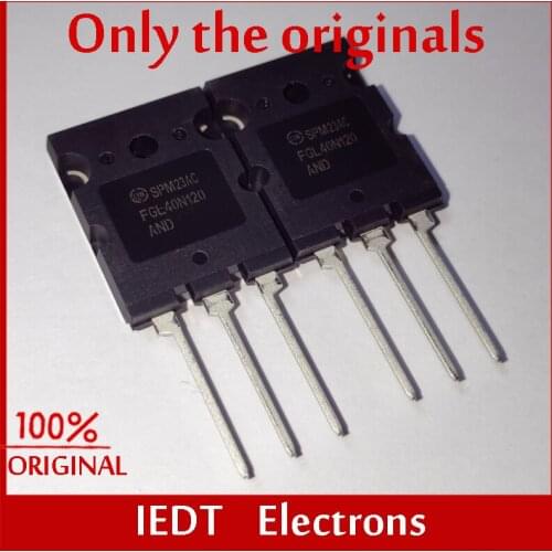 1unids/lote nueva FGL40N120AND 40A/1200V 40N120 TO-3PL FGL40N120ANDTU 1200V del TNP IGBT