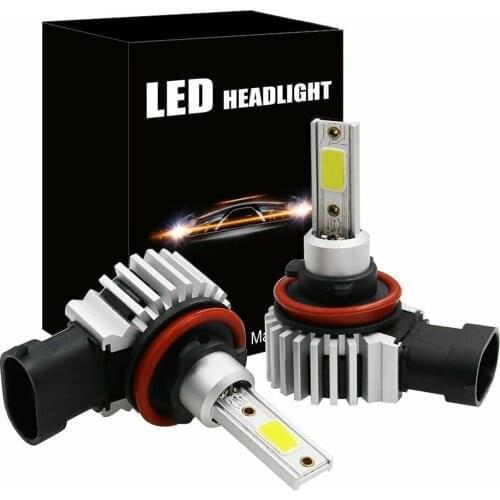 2PCS D9 Auto H8 H11 H4 Led H7 Bulb Car Headlight faro High Low Beam 110W 20000LM 12V 24V Fog Light Kit DOB/COB Chips Car Lights