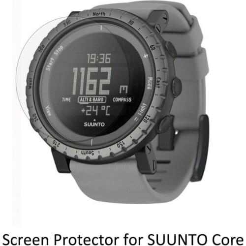 3* Clear LCD PET Film Anti-Scratch Screen Protector Cover for SUUNTO Suunto Core