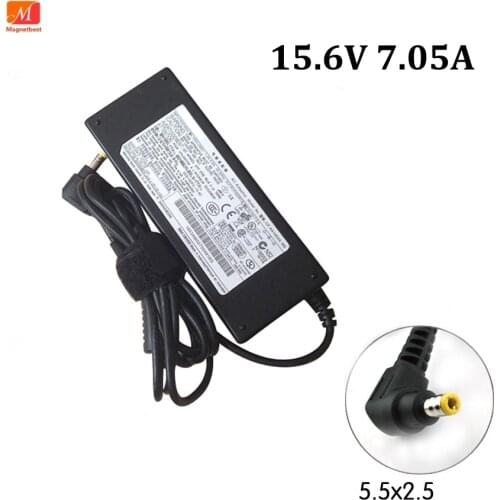 15.6V 7.05A AC Power Adapter CF-AA5713A2E For Panasonic TOUGHBOOK CF-31 CF-52 CF-53 CF-AA5713A M1 CF-AA5713A Laptop Charger