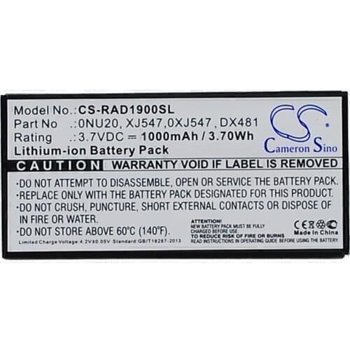 2021 Battery For DELL 0UF302 PowerVault NX300,PowerVault NX3000,PowerVault NX3100 1000mAh / 3.70Wh