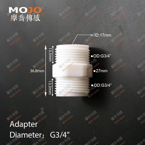 Free shipping! MJ-G3/4xG3/4 PE material plastic Inner screw change to outer screw G1/2 to G3/4 (100pcs/lots)