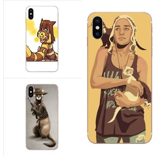 For Huawei Mate 30 Pro Lite 20s NOVA 6 SE 5 P40 p30 lite Honor V30 20 Pro Cell Case Space Ferret