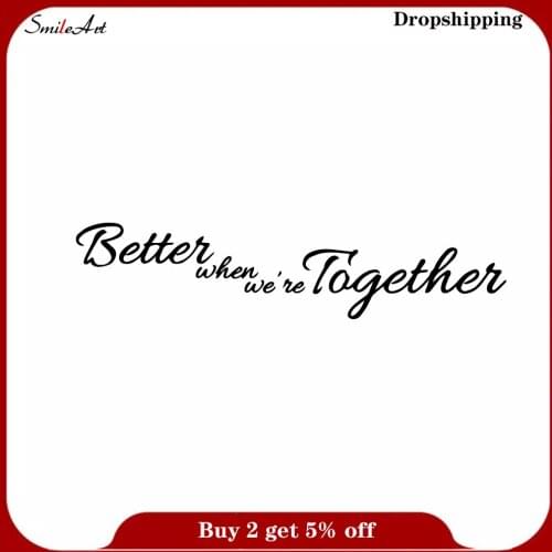 3D Interesting text Home Decoration Accessories Waterproof Wall Decals Home Decoration Accessories