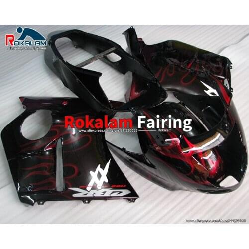 ABS Fairing Kit For Honda CBR1100 XX 1997 2003 2004 2005 2007 CBR1100XX 1996 Motorcycle Black Covers (Injection Molding)