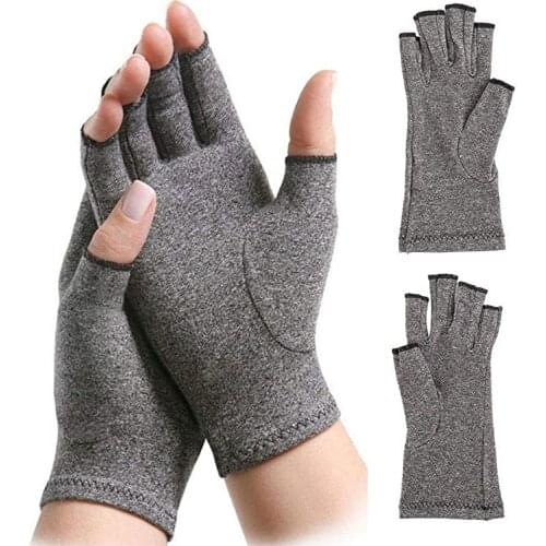 Brace Arthritis Hand Compression Gloves Arthritic Fingerless Gloves Breathable Ease Muscle Tension Relieve Carpal Tunnel Ache