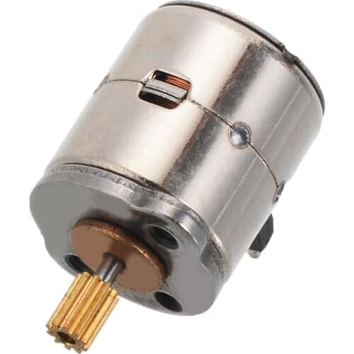 Mini Small 8x9.2mm 2-phase 4-wire Stepper Motor Micro Stepping Motor with Copper Gear for Digital Products Camera