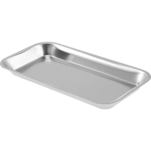 Popular Stainless Steel Medical Surgical Tray Dental Dish Lab Instrument Tools
