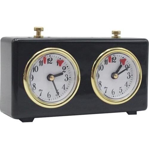 Retro Timer - Wind-Up Mechanical Chess Clock Gift Analog Chess Games Clock Needed Timer Competition Count Up Down Analog Tool