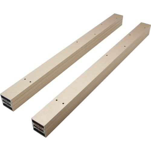 Aluminium Alloy Open Kitchen Cabinet Table Slideway Mute Stretching Pulling Translation Desktop Extension Heavy Duty Rail