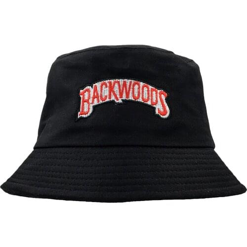 Fashion cotton bucket hats Backwoods printing Panama Bucket Hat Men Women Outdoors Street Beach Fisherman Caps hip hop hats