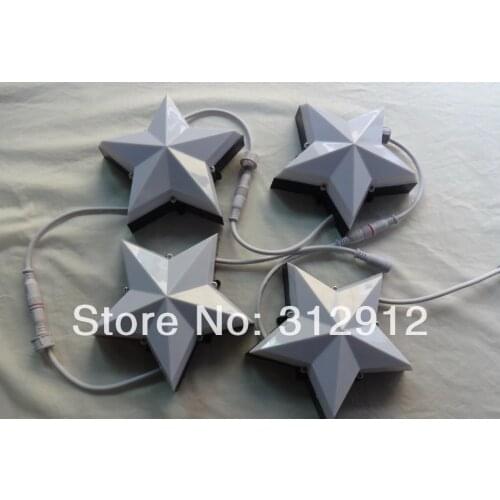 DC12V WS2811 star type pixel module,6pcs 5050 SMD rgb led inside,1.44W,IP68,ONE sides;200mm diameter;milky cover