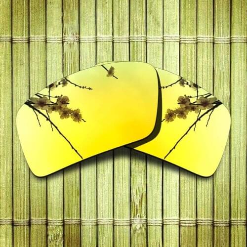 Polarized Replacement Lense For-Oakley Eyepatch 2 Sunglasses Frame True Color Mirrored Coating - Yellow Available