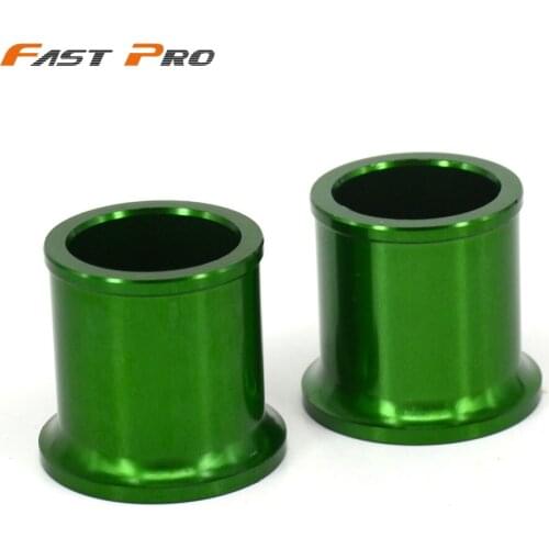 Motorcycle CNC Billet Front Wheel Hub Spacers For KAWASAKI KX125 2006-2008 KX250 2006-2008 2019-2020 KX250F KX450F 2006-2018