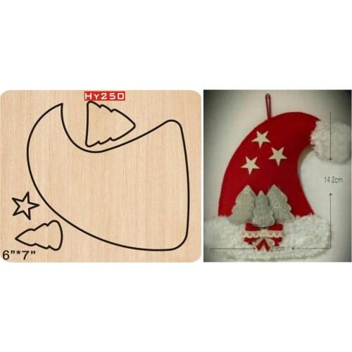 Christmas hat 2019 new wooden mould cutting dies for scrapbooking Thickness/15.8mm