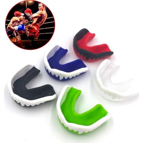 With Box Protector Tooth Mouthguards Sports Boxing Mouthguards Mouthguard Boxing Shoulder Pads Rugby Ball Boxing
