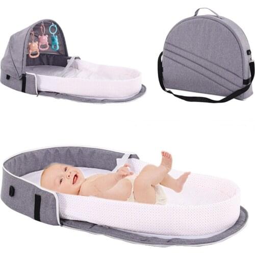 Baby Folding Bed Infant Mosquito Nets Tent Travel Portable Crib