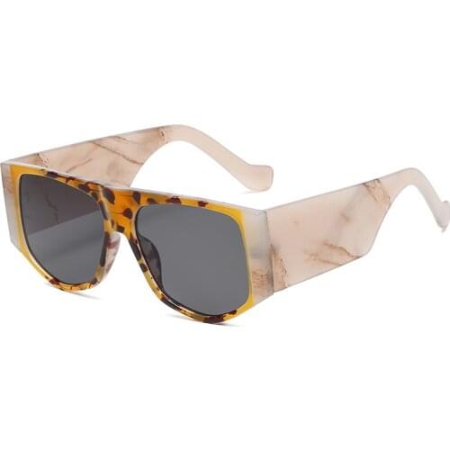 Wide Legs Square Sunglasses Women Fashion New Vintage Shades Men Brand Luxury Big Sun Glasses UV400 Oversized Eyewear Female