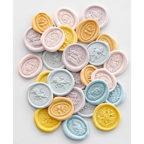 Retro Animal Printed Wax Seal Stamp Retro Antique Sealing Wax Scrapbooking Stamps For Envelope Wedding Decorative Invitation