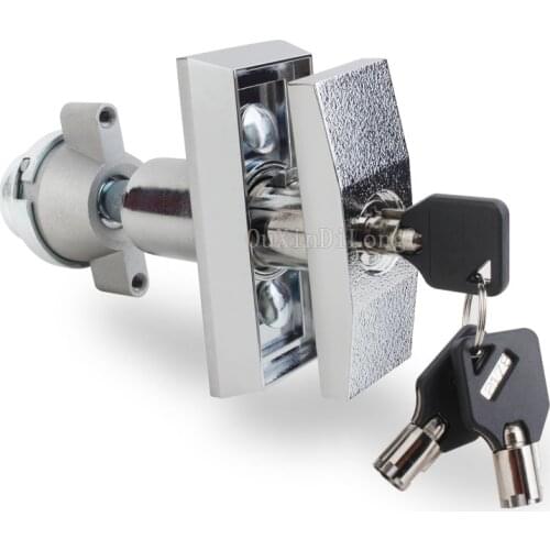 1PCS Snack Soda T Handle Pop up Tubular Lock Machine Vending Lock Cabinent Lock with 3PCS Keys JF1730