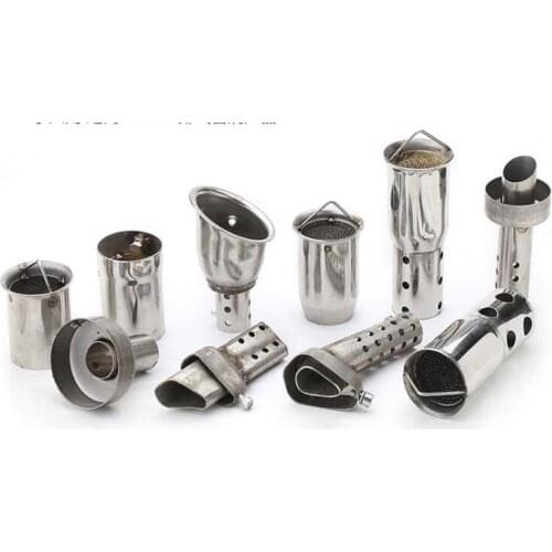 Universal Db killer Motorcycle modified exhaust pipe hexagon muffler barrel adjustable muffler slip on