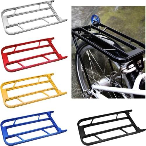 Aluminum Alloy Rear Rack for Brompton Bicycle & Super Lightweight for Brompton Bike Accessories