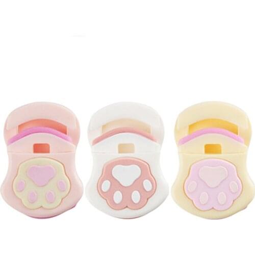 1Pcs New Professional Mini Eyelash Curler Portable Eye Lashes Curling Clip Cosmetic Makeup Tool Accessories Eyelash Tools