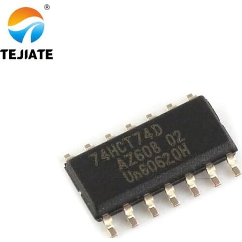 10pcs 74HC74D SOP14 74HC74 SOP S74HC74DR SOP-14 S74HC74 SMD