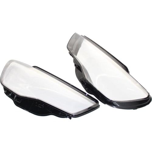 2 Pcs L&R Car Headlamp Lens Cover Fit for Audi A3 S3 2013-2016 Accessories