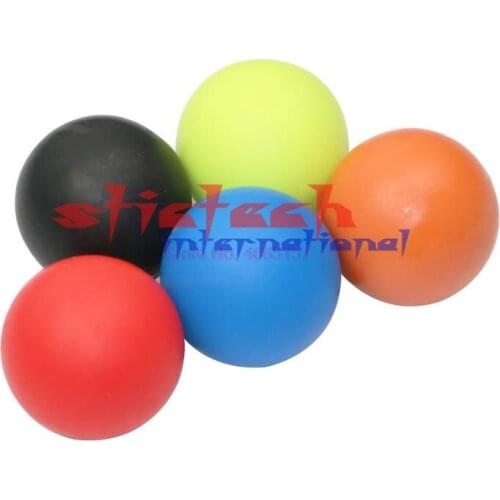 50pcs Gym Crossfit Fitness Massage Lacrosse Ball Therapy Trigger Full Body Exercise Sports Yoga Balls Relax Relieve Fatigue Tool