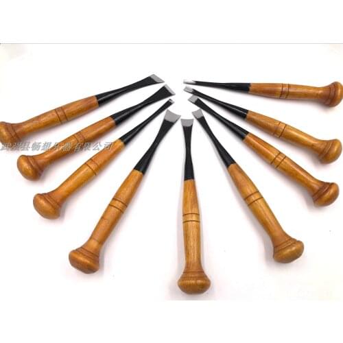 9pcs ASSORTED LOT WOOD CARVING TOOLS,Wood tool