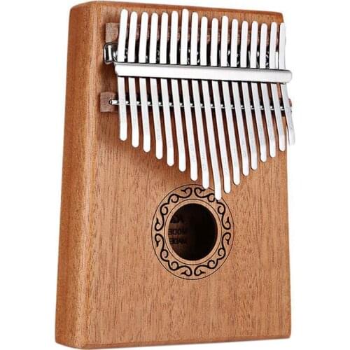 17 Keys Kalimba Thumb Piano Finger Piano Musical Toys With Tune-Hammer And Music Book