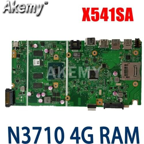 Amazoon X541SA motherboard For Asus X541 X541S X541SA laptop motherboard X541SA mainboard test OK 4 cores cpu 4GB RAM